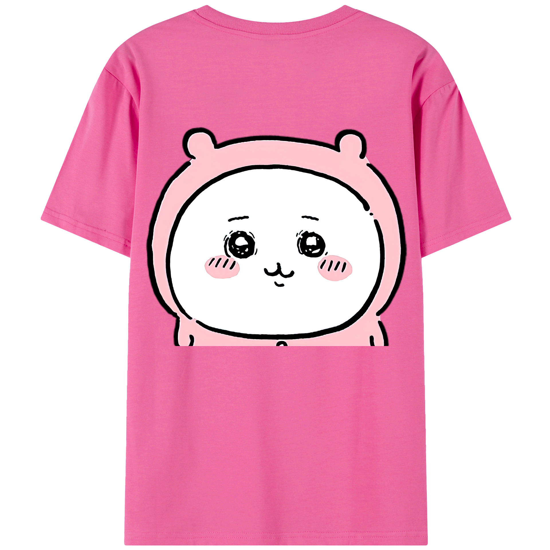 （画像用） ちいかわ ちいかわ Chii-kawa chiikawa レディース半袖Tシャツ(バックプリント)
